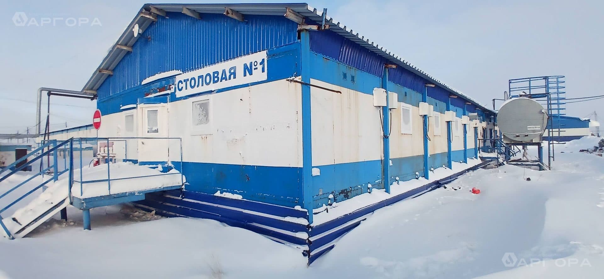 Здание мобильное "Столовая № 1 на 140 мест"